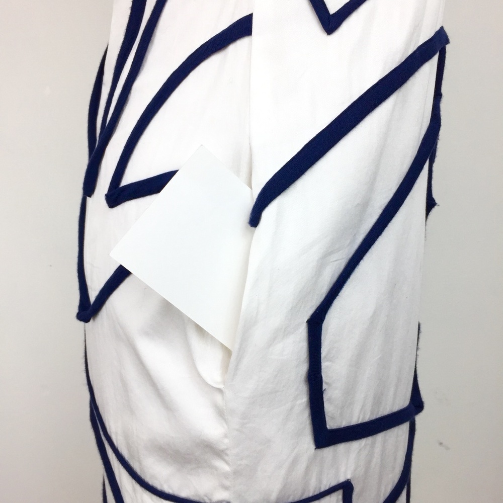 Piazza Sempione Geometric Pattern Shift Dress - image 6